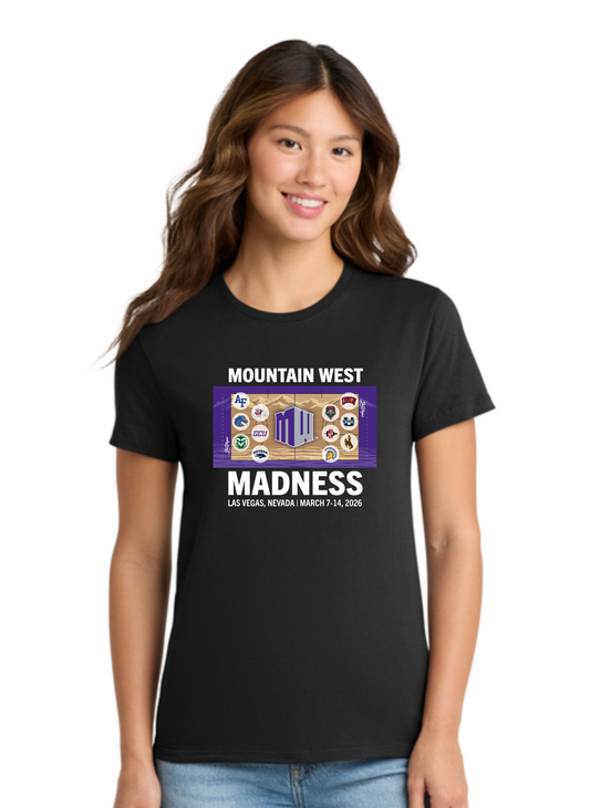 Men's & Women's Basketball Court -Championship Event T-Shirt