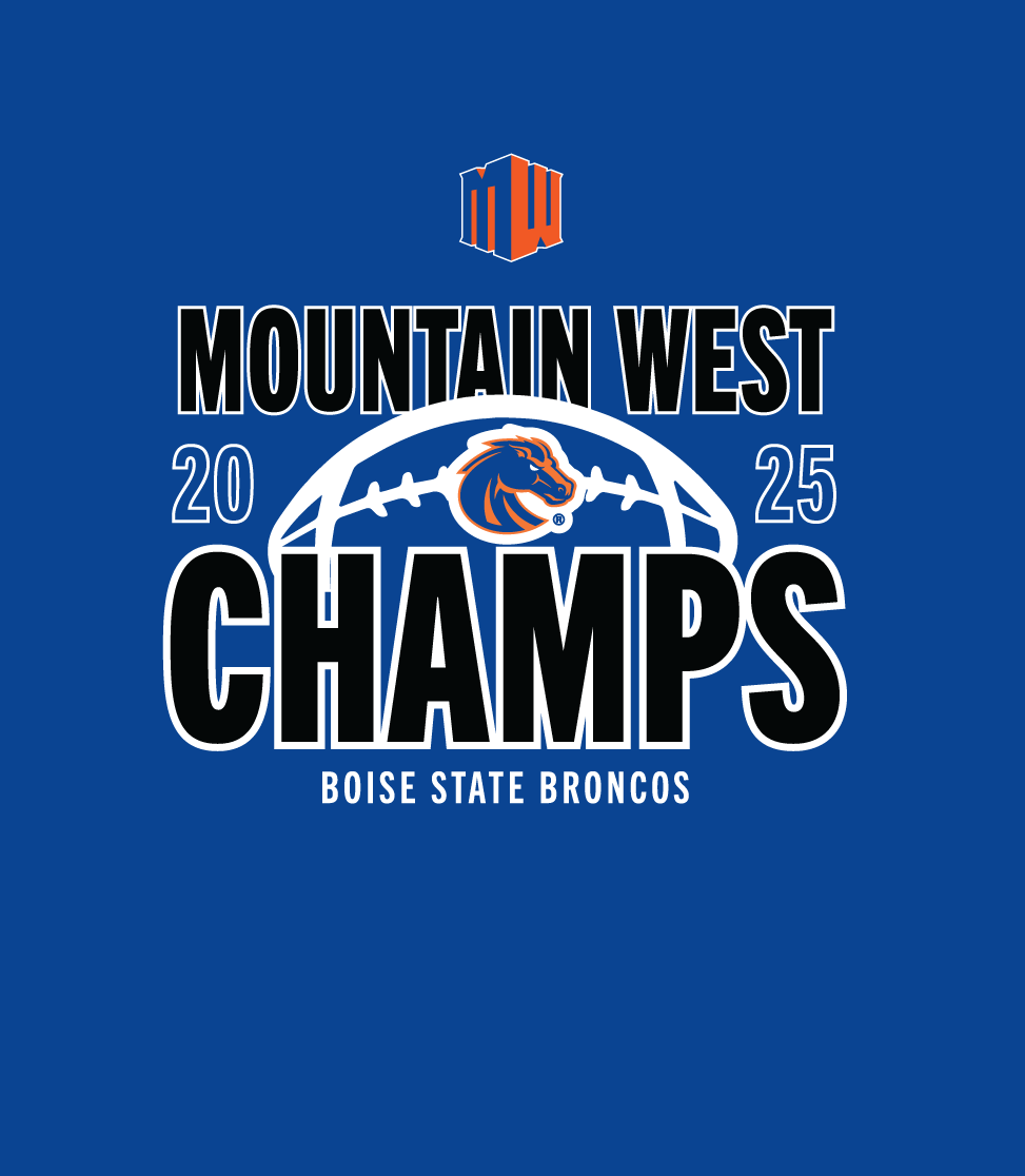 Boise State Broncos - 2025 Mountain West Football Champions Shirt
