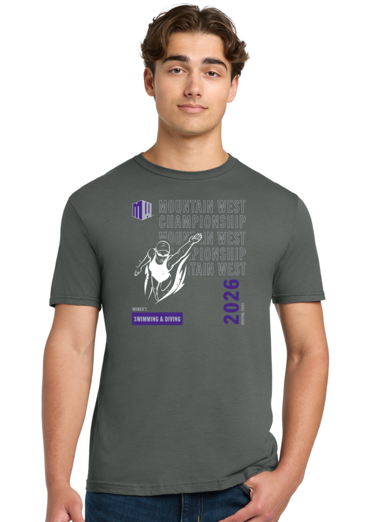 Women's Swimming & Diving Championship Event T-Shirt