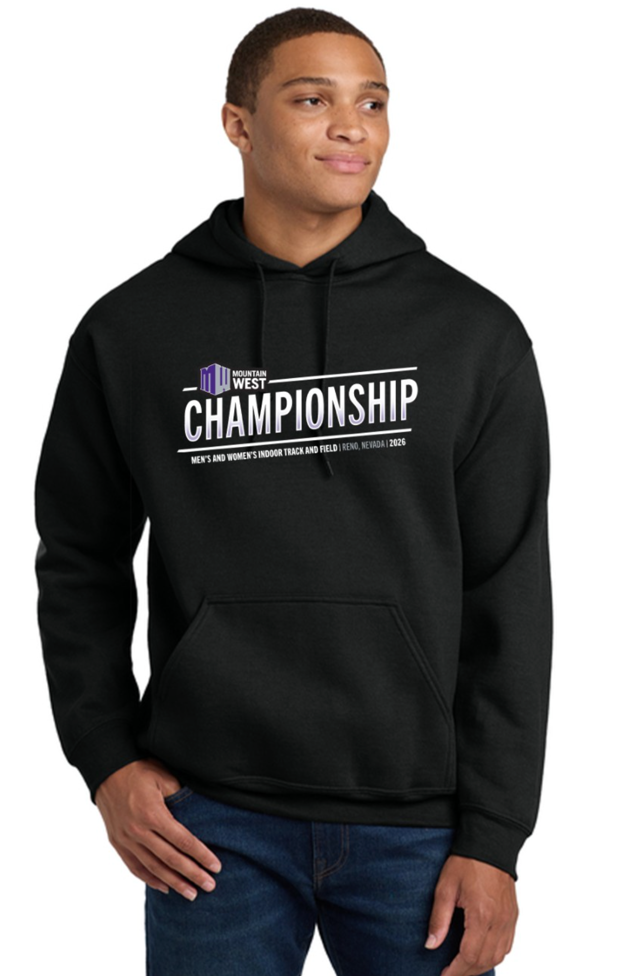 Men's and Women's Indoor Track & Field Championship Hooded Sweatshirt