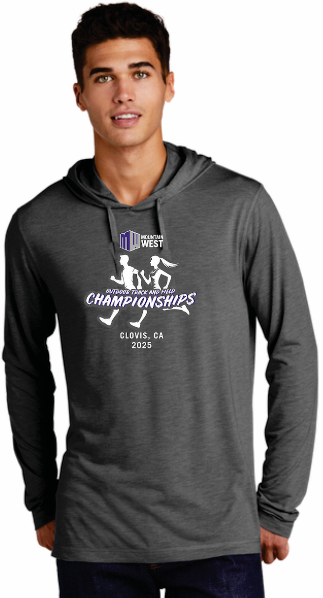 Outdoor Track and Field Lightweight T-Shirt Hoodie