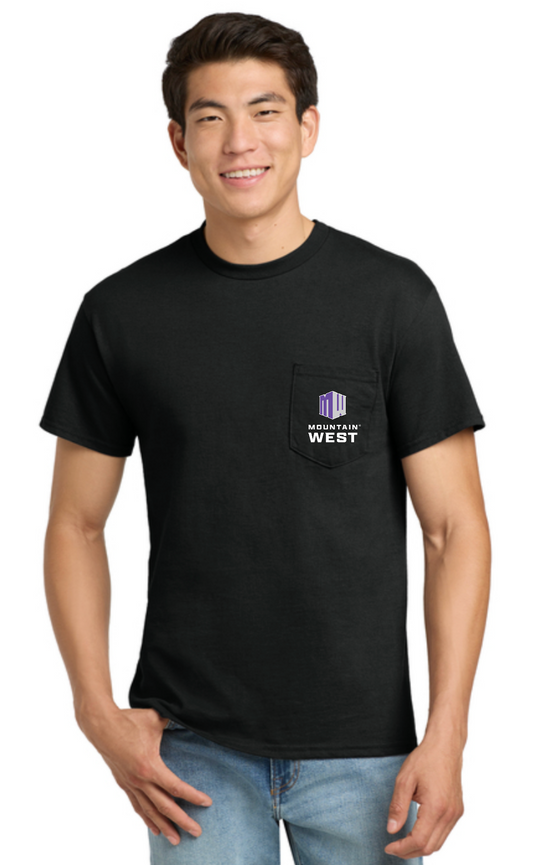 "Built Bold" Design- Pocket T-shirt
