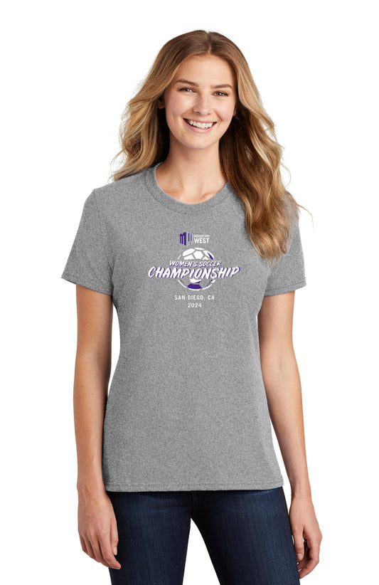 Women's Soccer Chalkboard T-Shirt