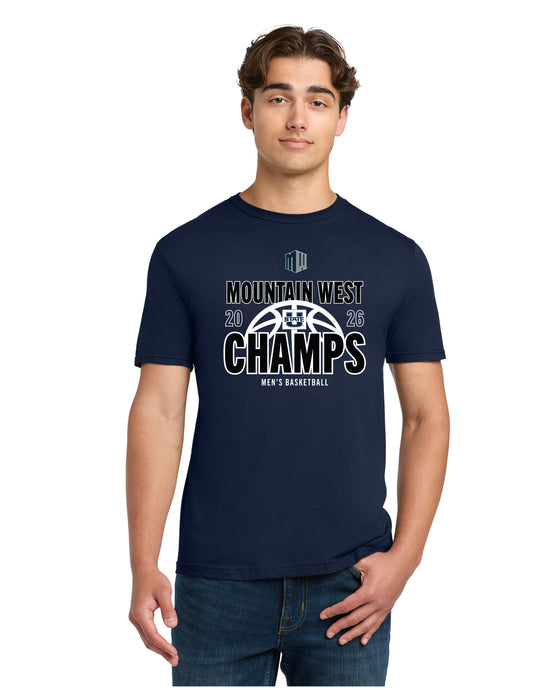 UTAH STATE AGGIES- 2026 Men's Basketball Champion T-shirt